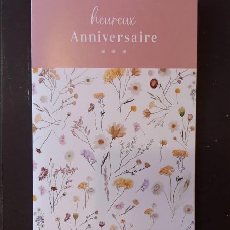 Carte "Heureux Anniversaire"
